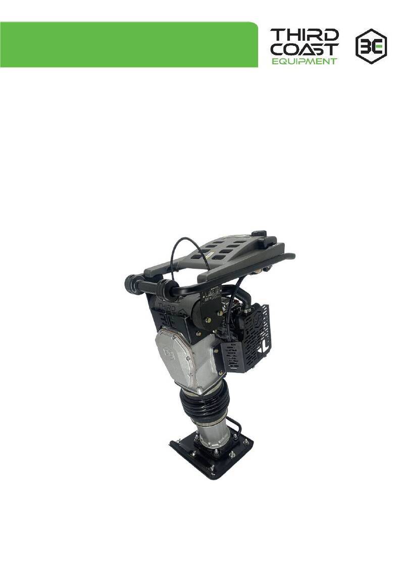 third coast equipment PR40 Operator's manual