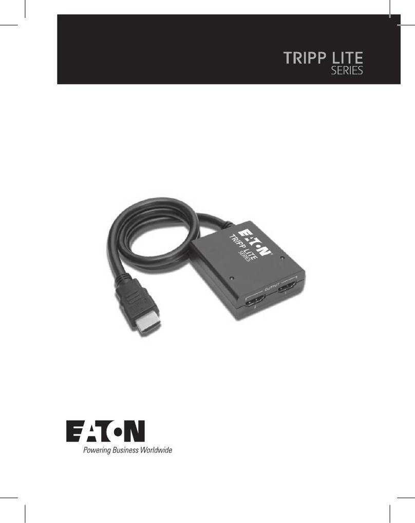 Eaton TRIPP LITE Series quick start guide