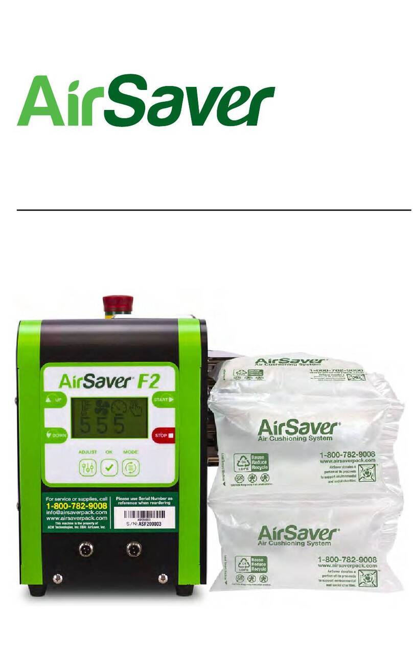 AirSaver F2 Safety instructions, setup & installation manual AirSaver F2 Safety instructions, setup & installation manual
