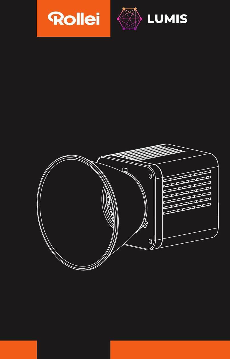 Rollei LUMIS COB 40W Bi-Color manual