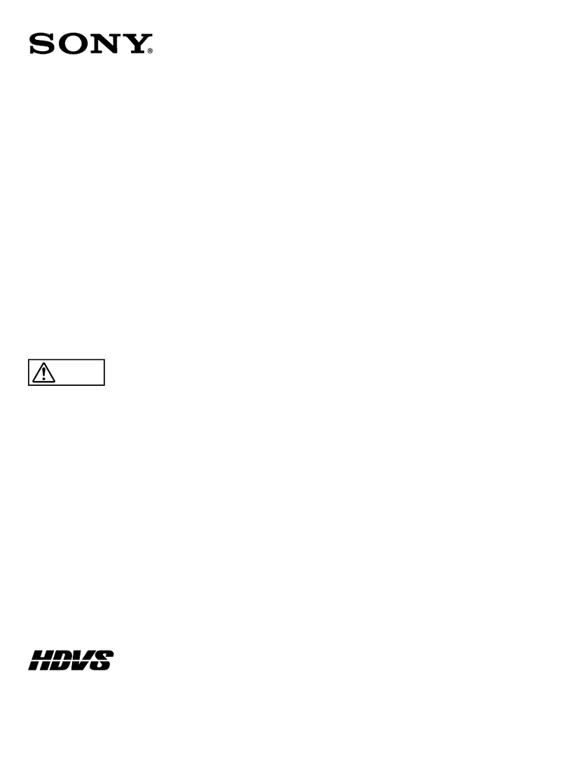Sony HKPF-105M Operation manual