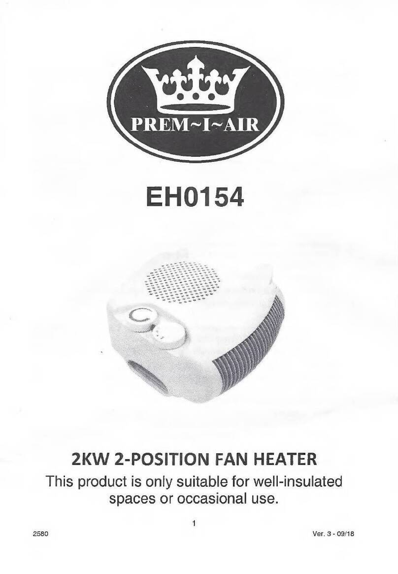 Prem-I-Air EHO154 quick start guide Prem-I-Air EHO154 quick start guide