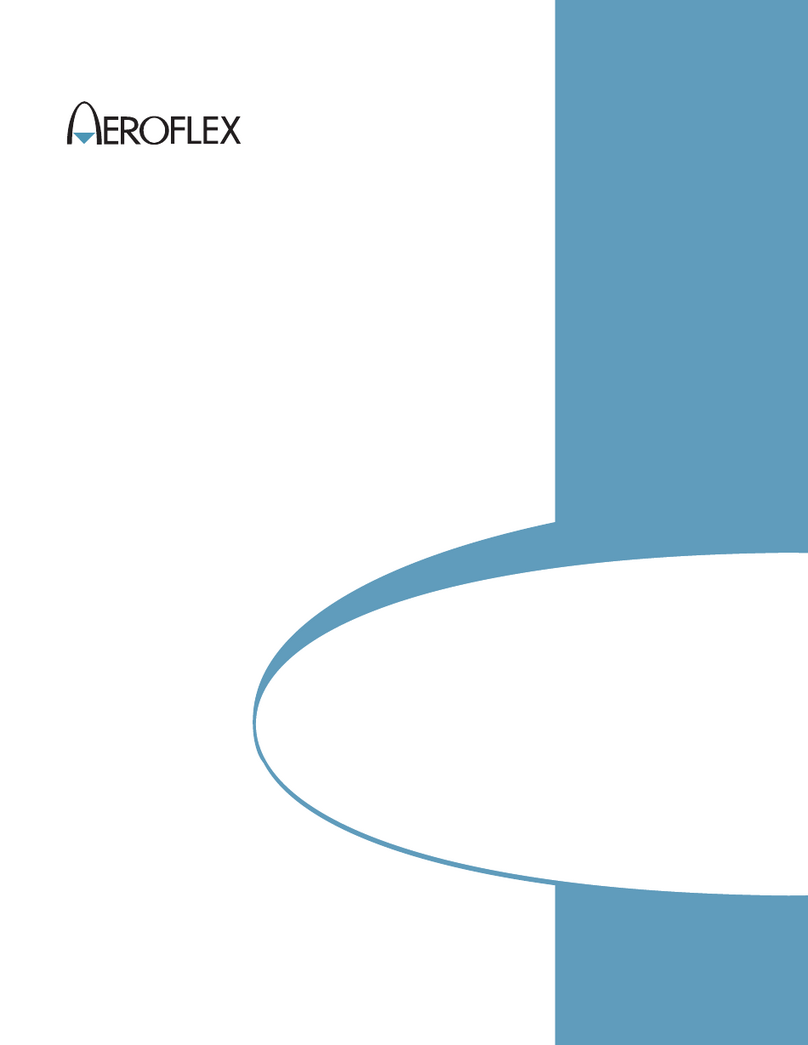Aeroflex GPSG-1000 Maintenance manual