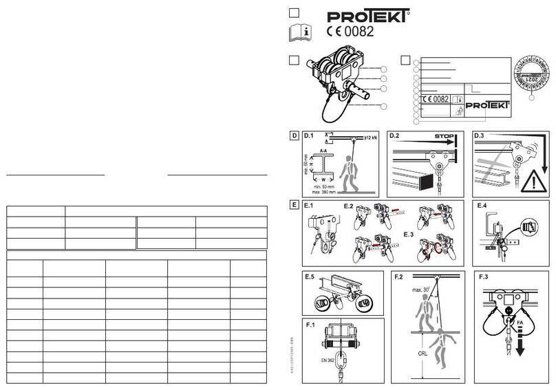 Protekt TROLLEY ST012 quick start guide
