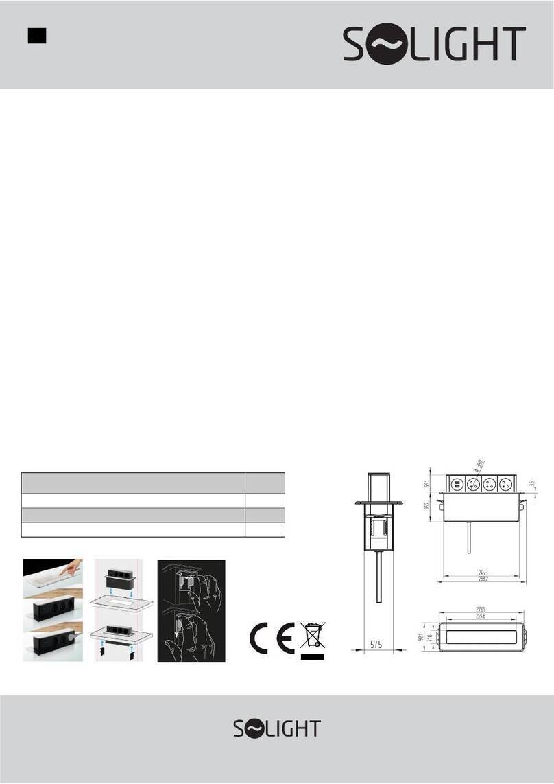 Solight PP126USBC User manual