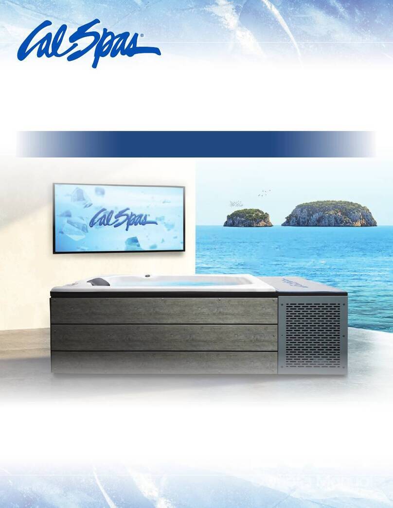 Calspas Patio Series User manual