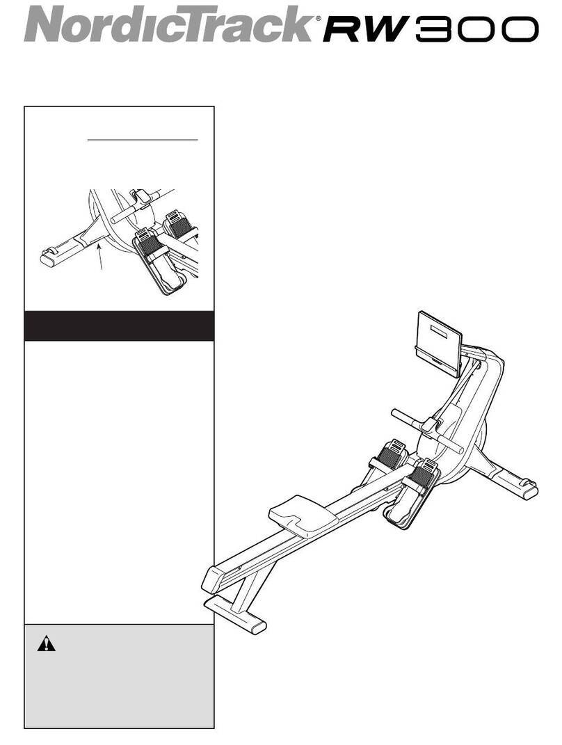 ICON NordicTrack RW300 user manual