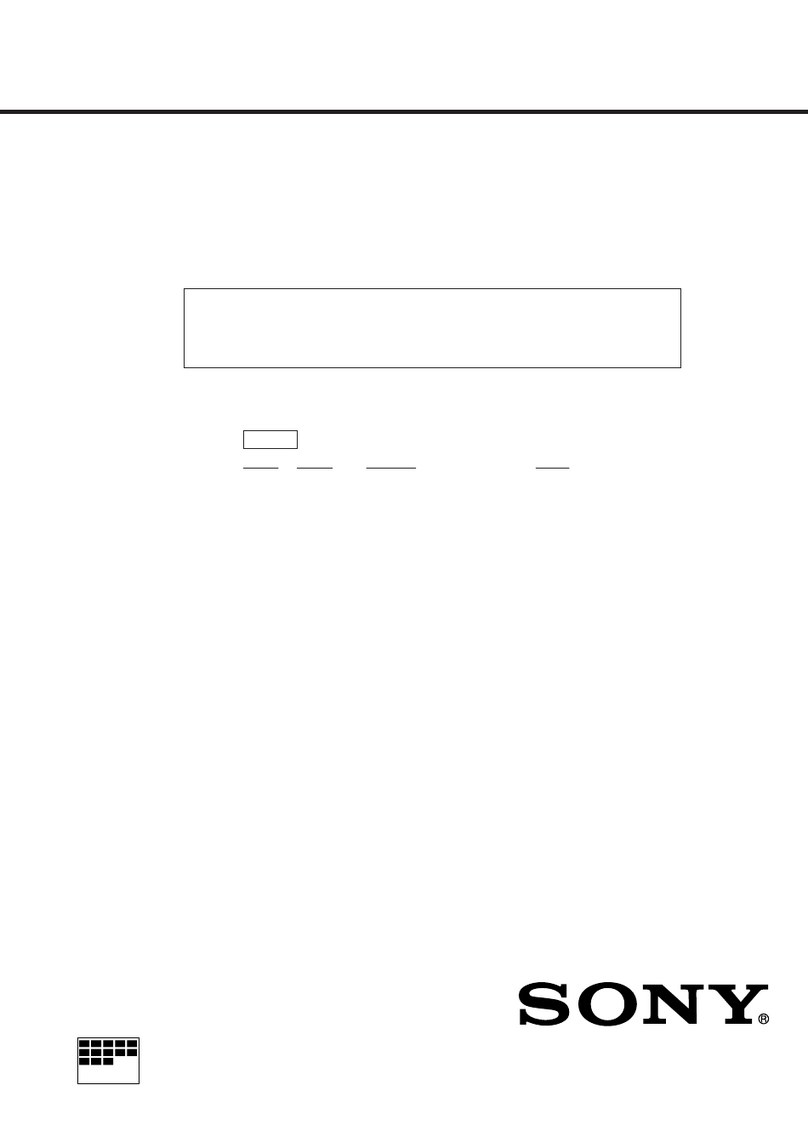 Sony D-E301NC User manual