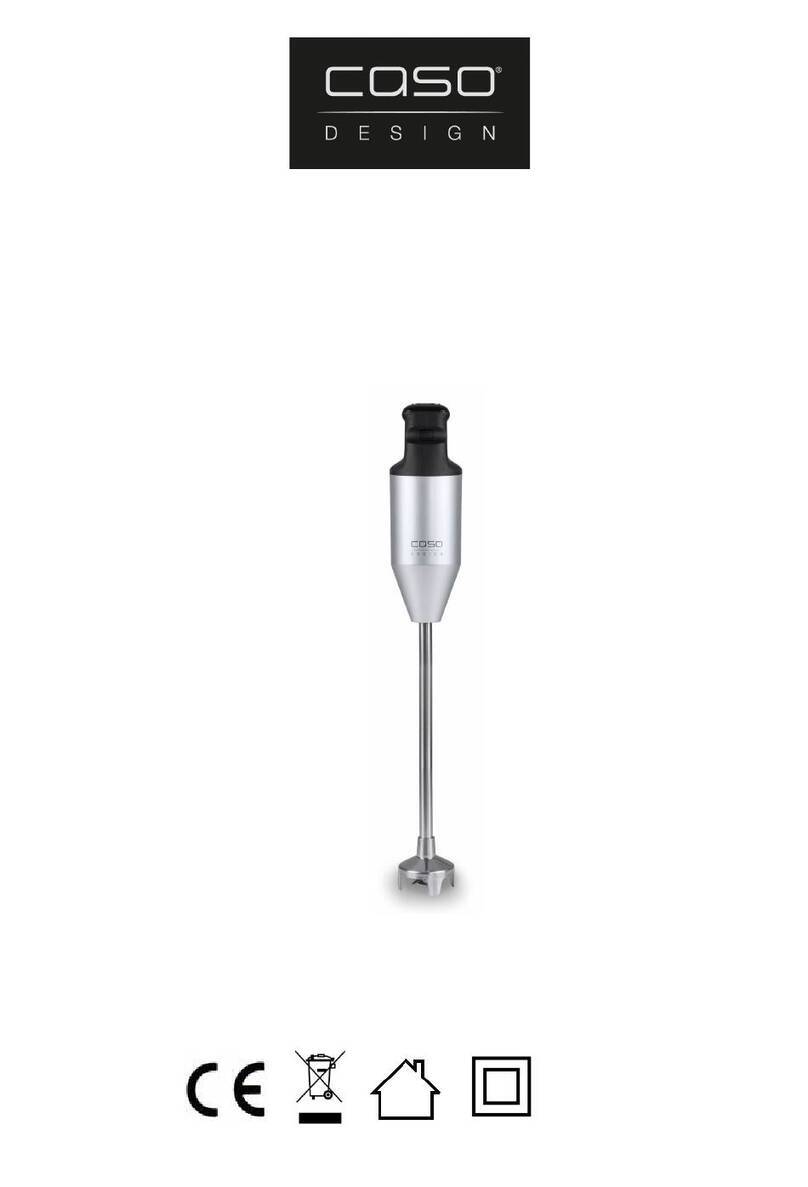 CASO DESIGN HB 2400 Pro XL Original operating manual