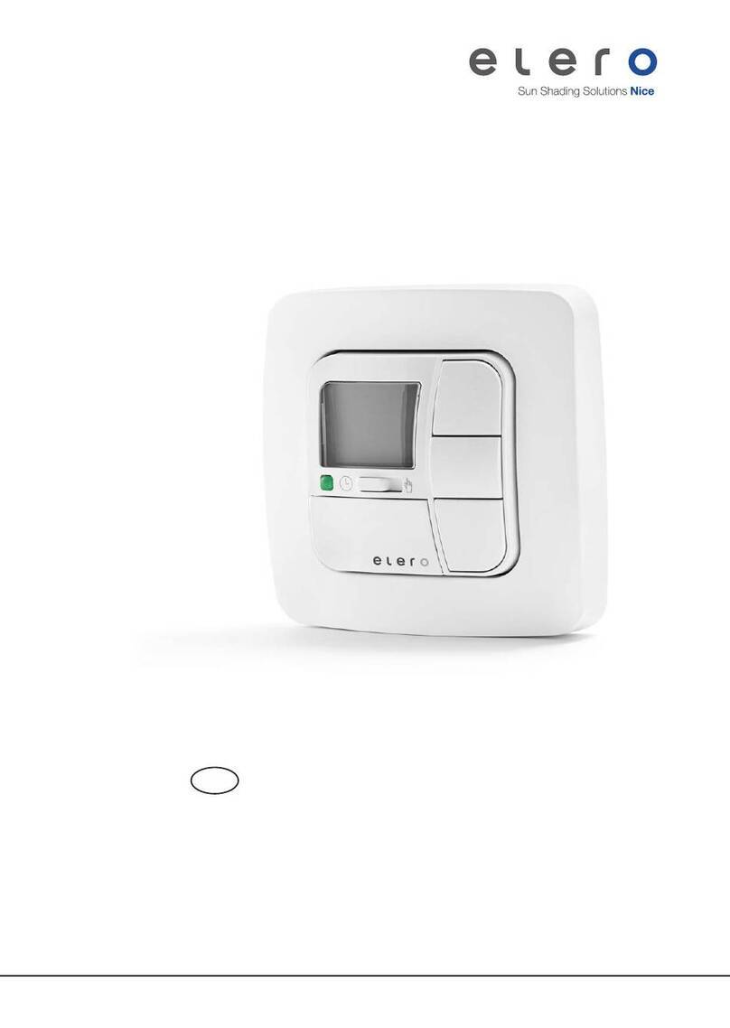 elero AstroTec 28 060.0001 operating instructions