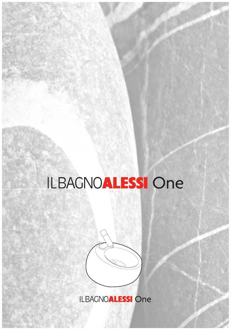 ILBAGNOALESSI One installation instructions