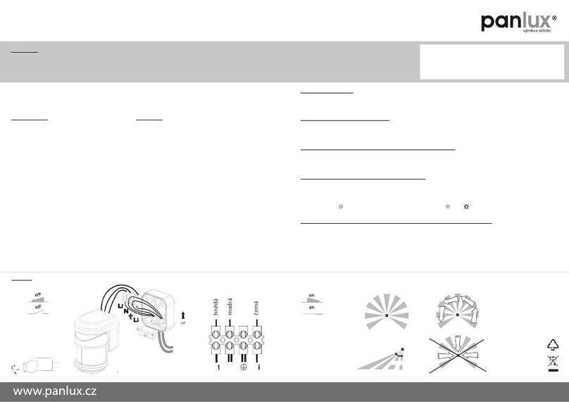 Panlux SL2700 instructions