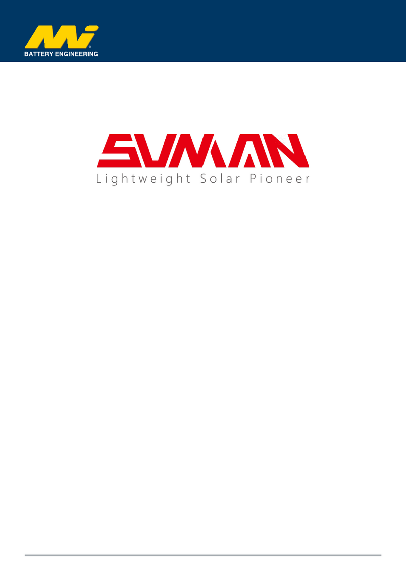 Mi SUNMAN eArc SMF100F-3X12UW installation manual