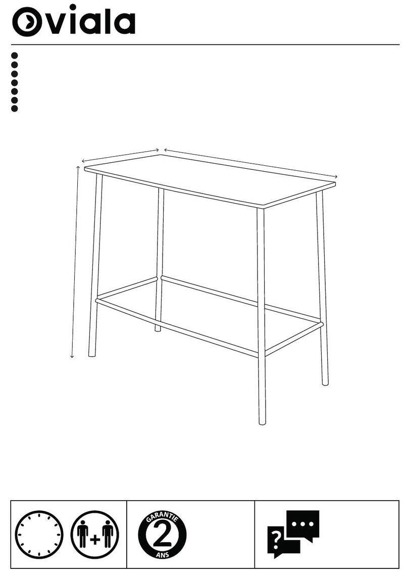 oviala PALAVAS 109212 Assembly instruction