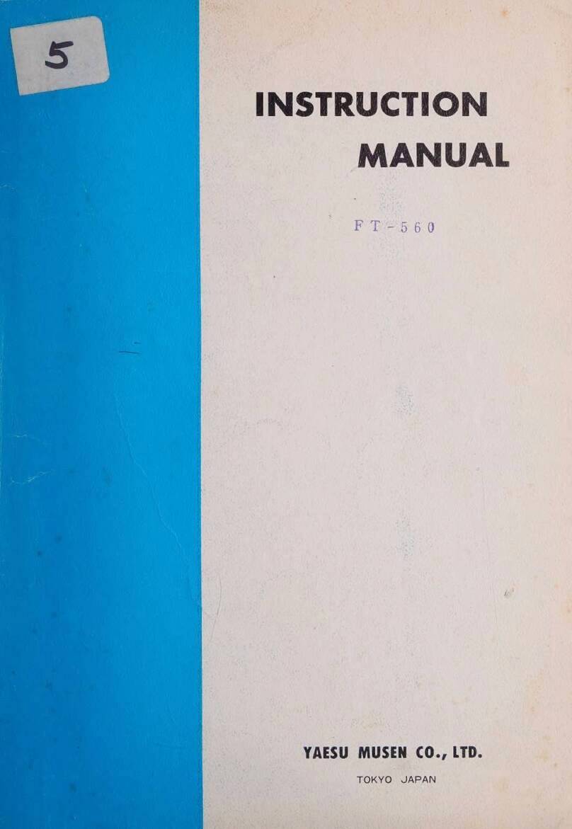 Yaesu FT-560 instruction manual