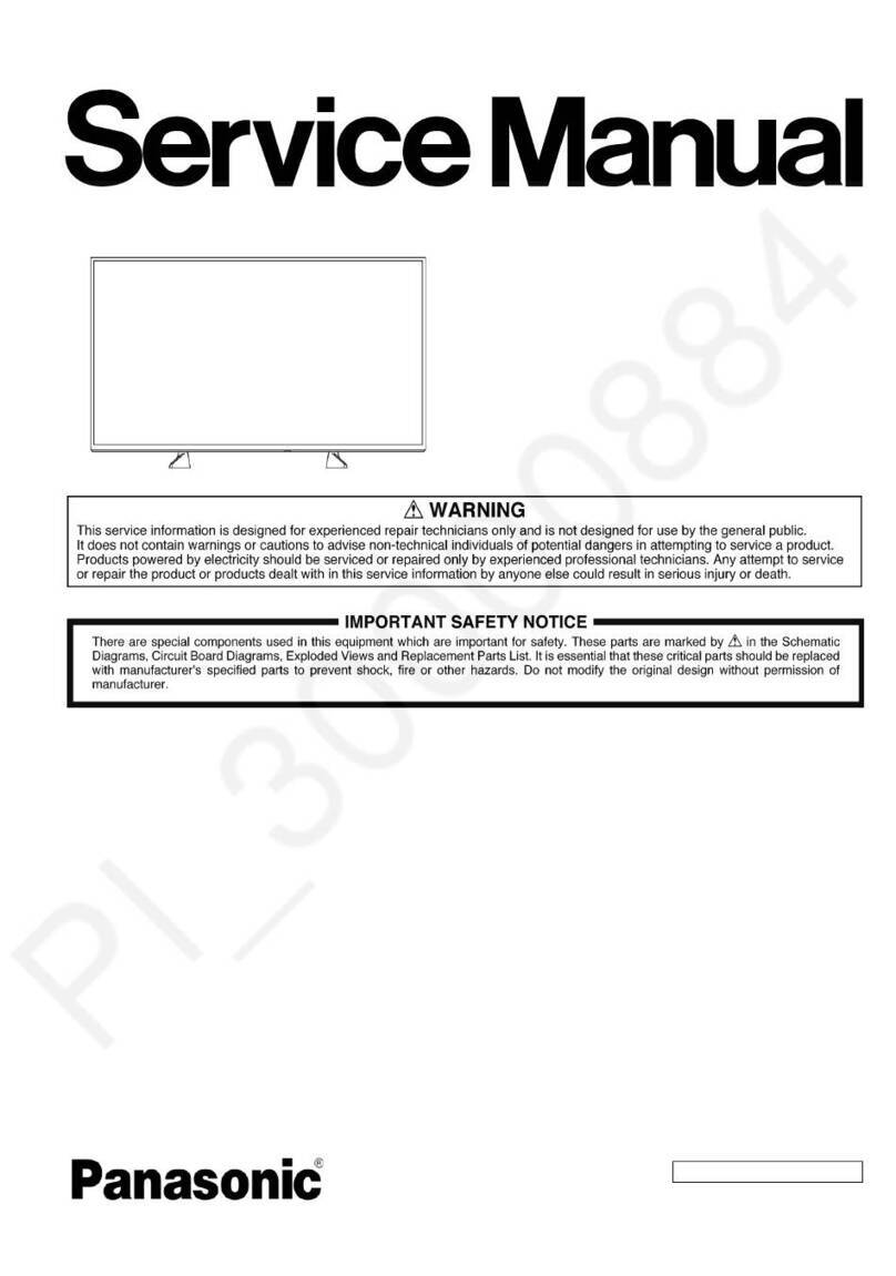 Panasonic TH-43EX600T User manual