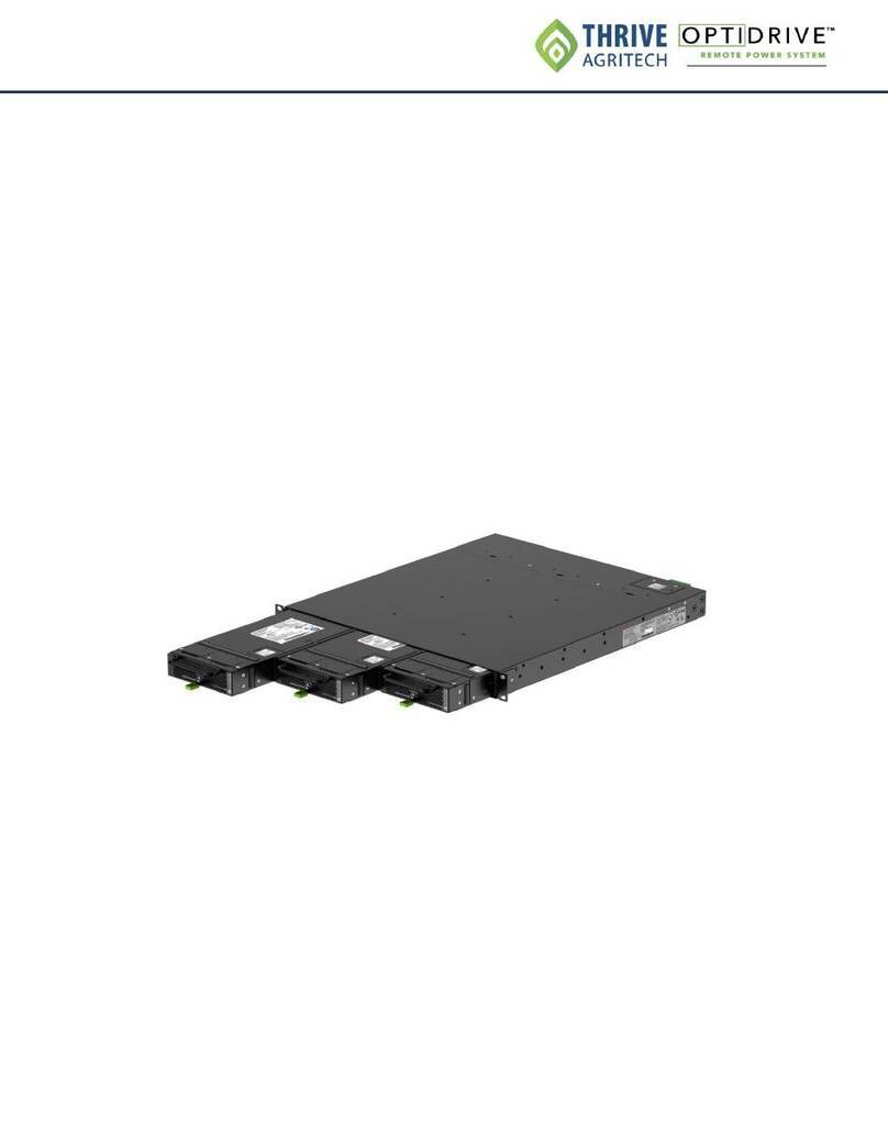 THRIVE AGRITECH OPTIDRIVE PD4000 installation manual