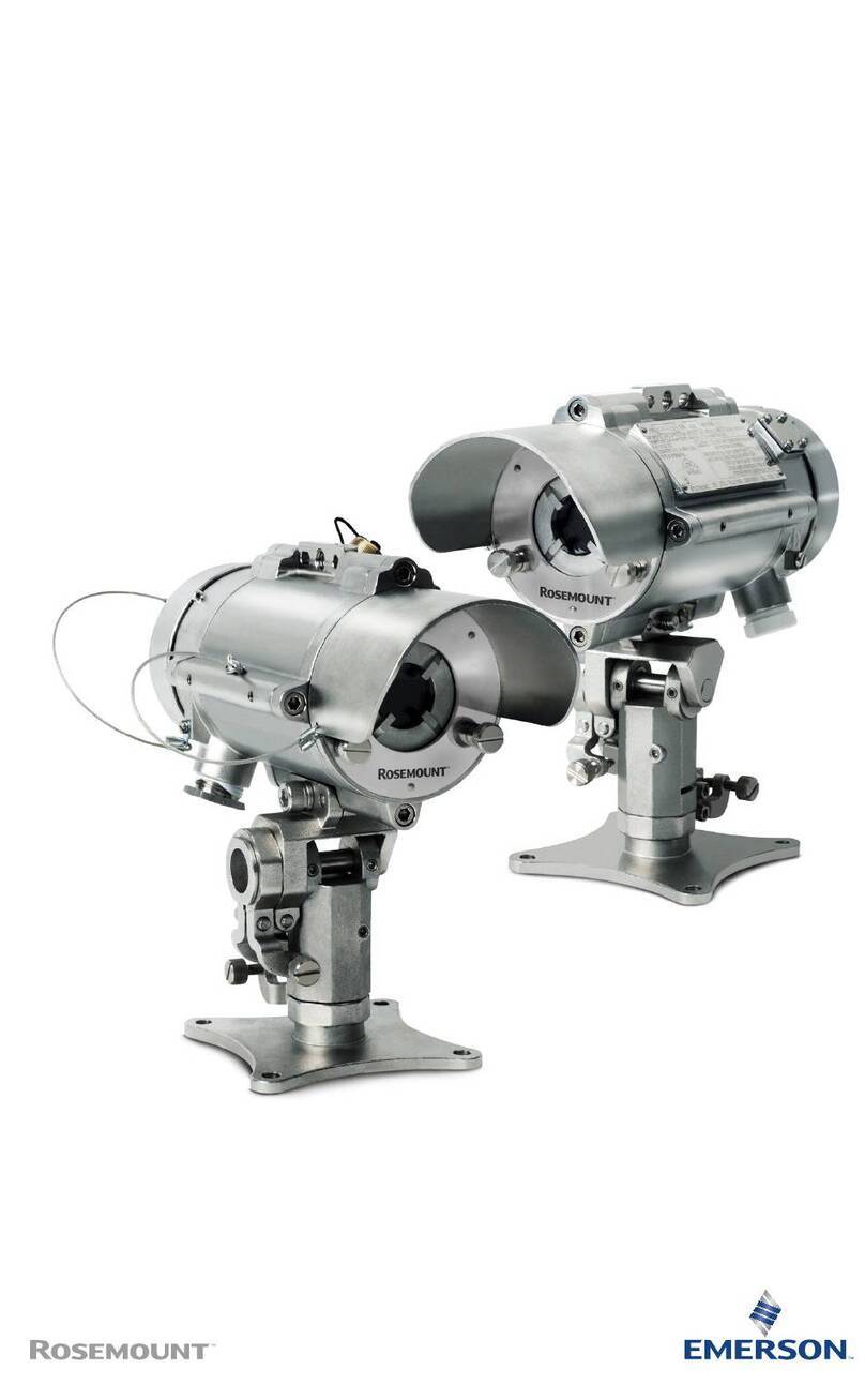 Emerson Rosemount 935 User manual