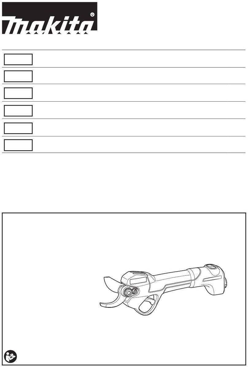 Makita DUP180 instruction manual