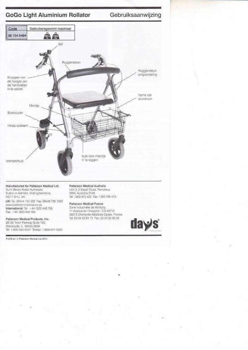Days GoGo 09 154 8494 User manual