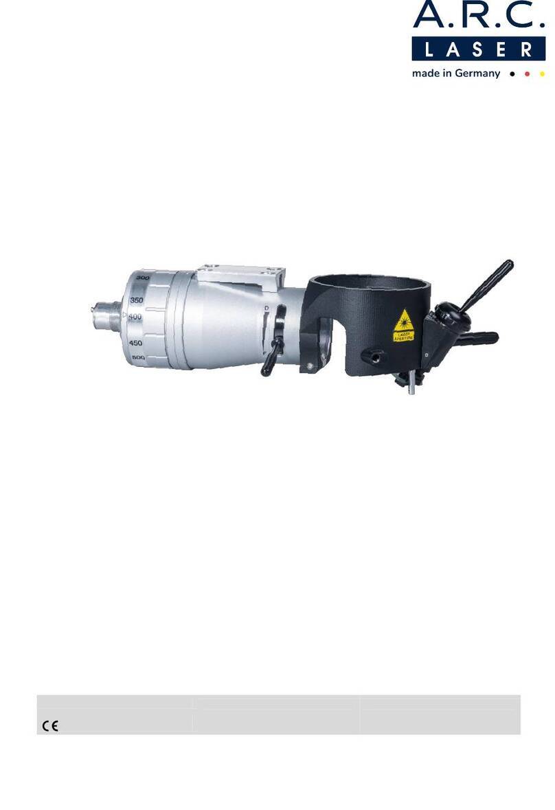 A.R.C. Laser C-Pro user manual