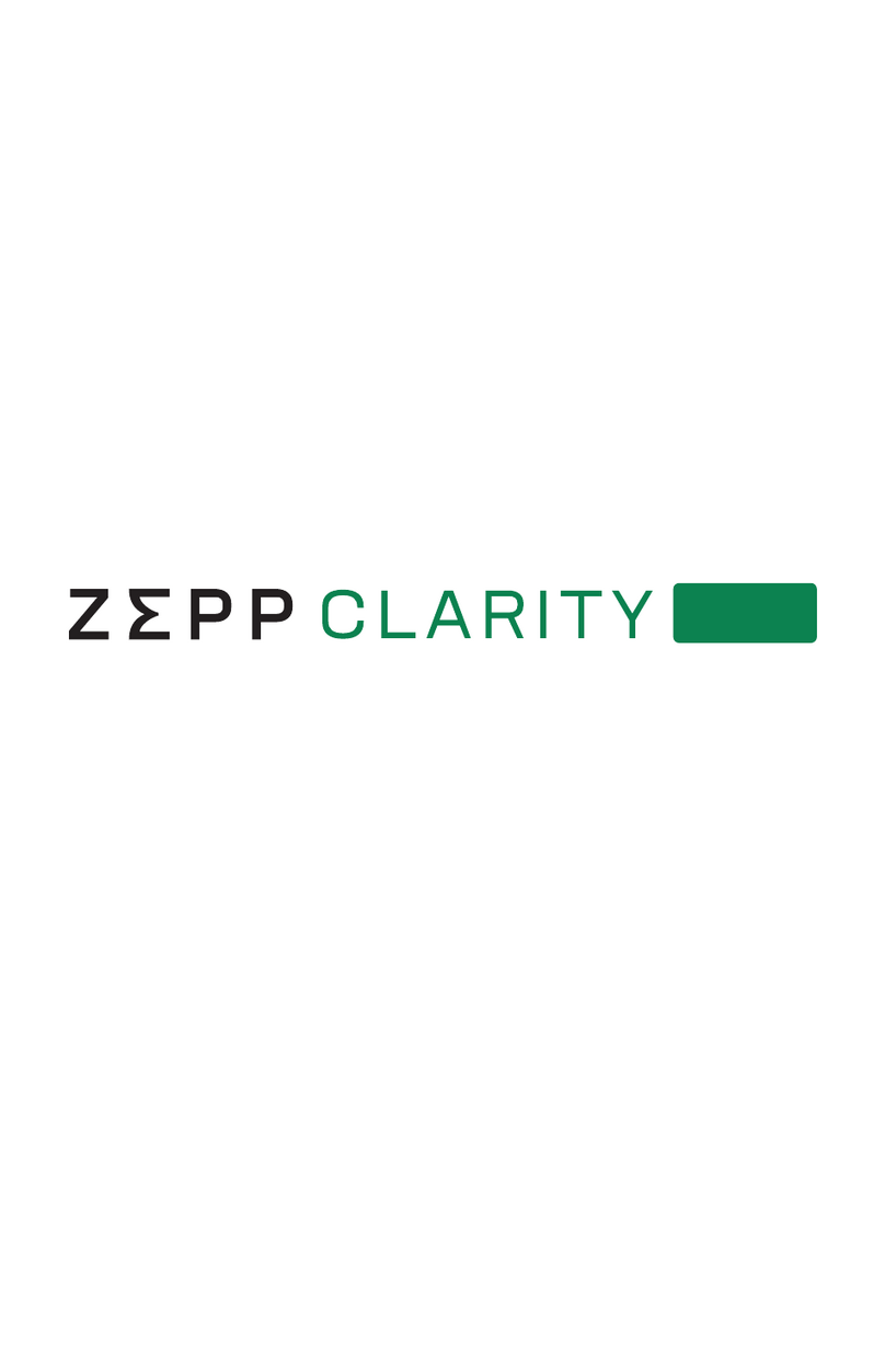 ZEPP CLARITY Pixie User manual