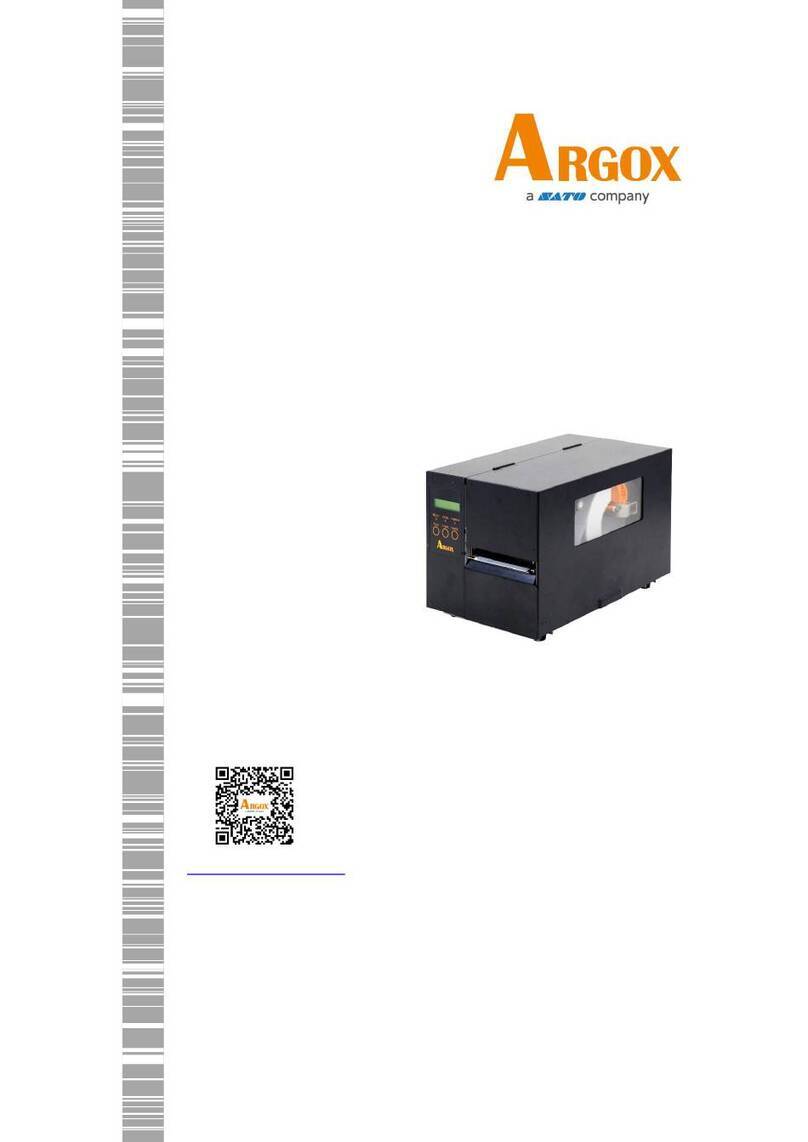 SATO Argox iX4-280 User manual