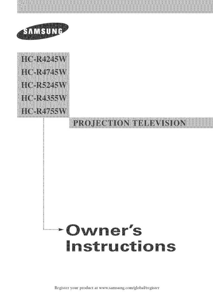Samsung HC-R4245W Owner's instructions