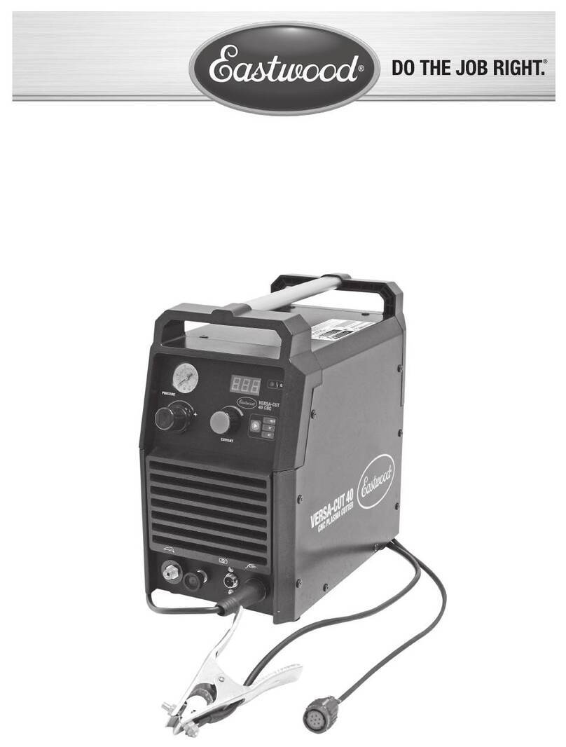Eastwood VERSA-CUT 40 Assembly and operating instructions