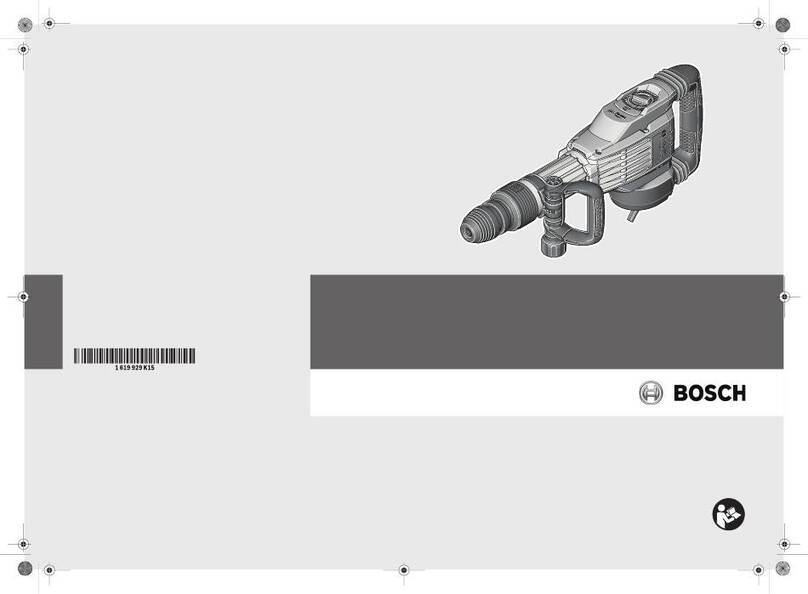 Bosch GSH 11 VC Professional Original instructions