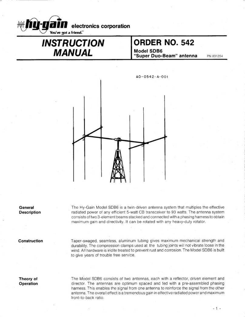 Hy-Gain Super Duo-Beam instruction manual