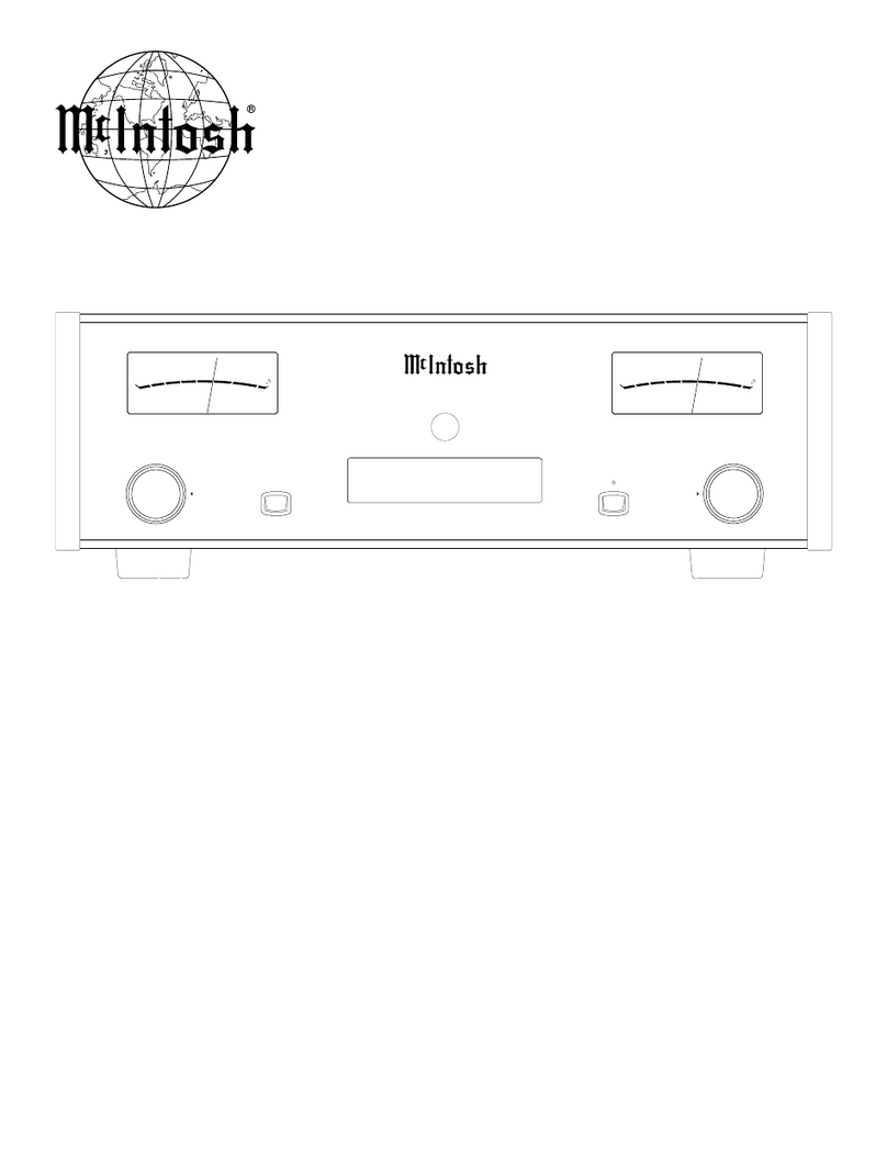 McIntosh MP1100 User manual