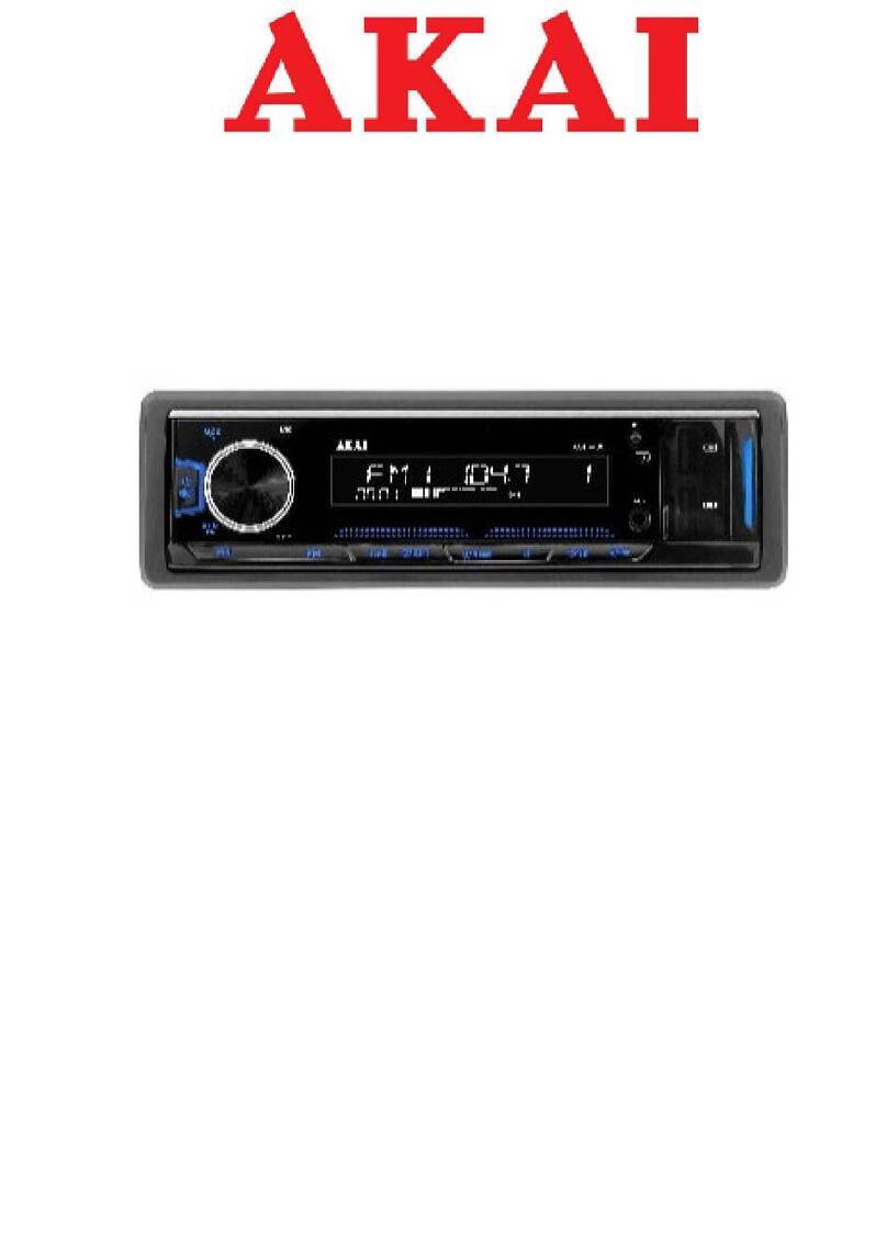 Akai ACP-400 User manual