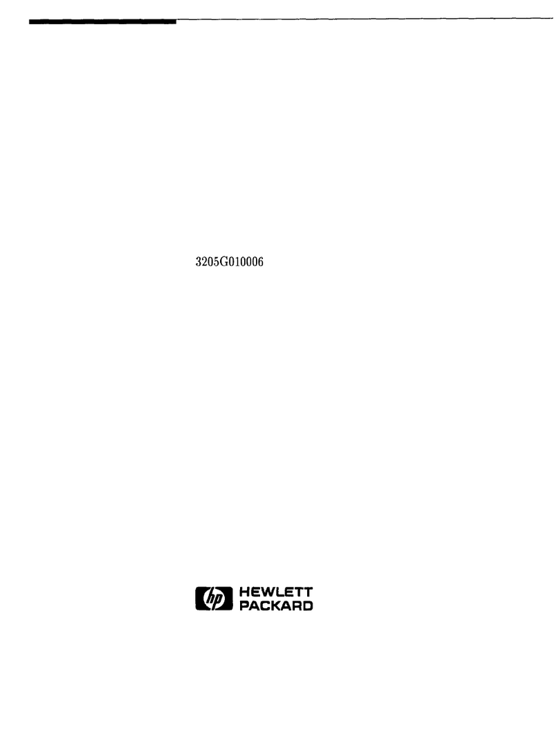 HP 8112A Operating, programming and servicing manual