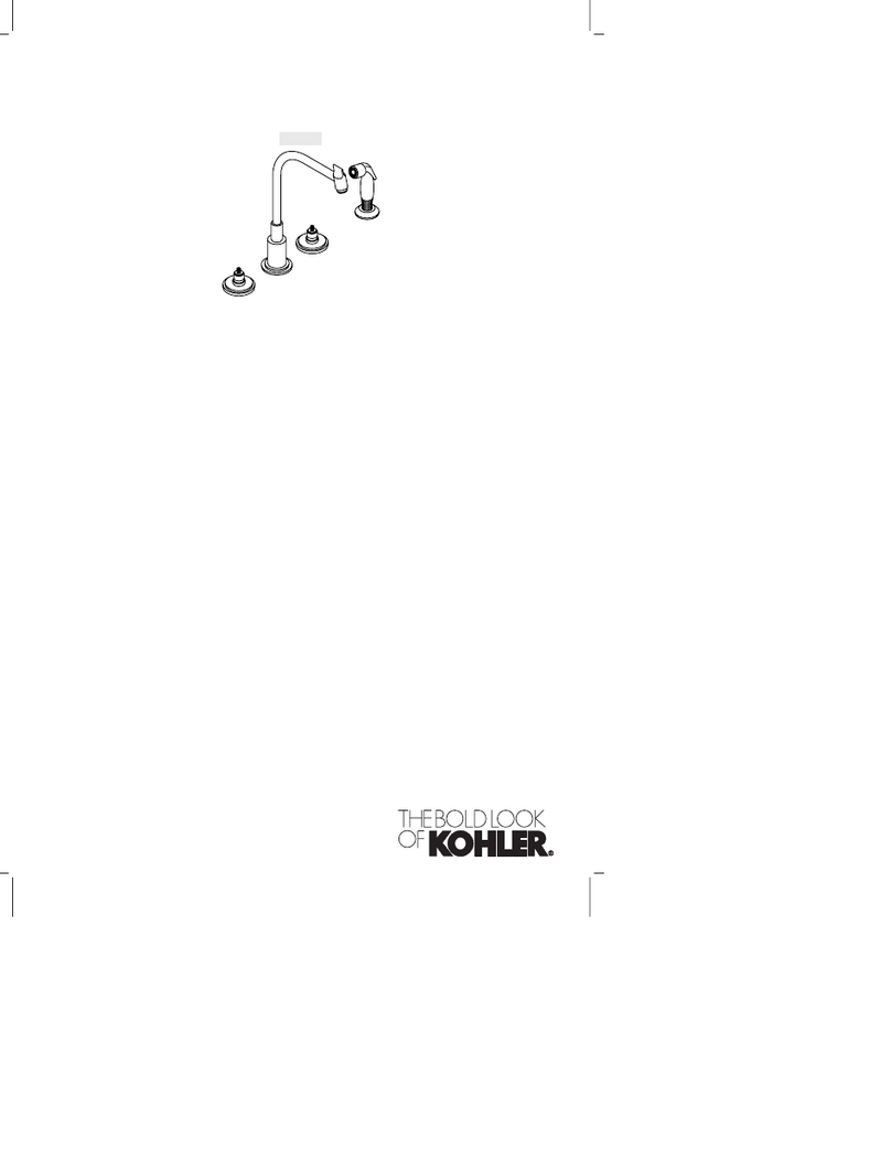 Kohler K-8220 installation guide