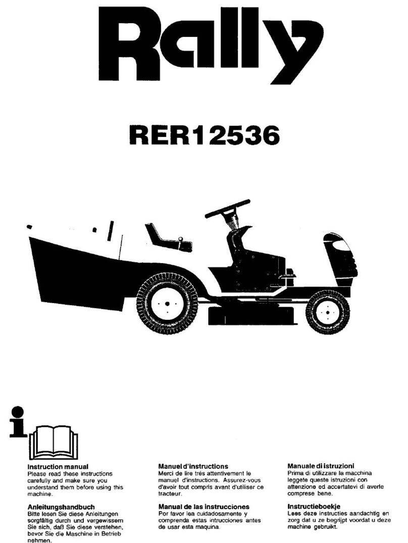 Rally RER12536 instruction manual