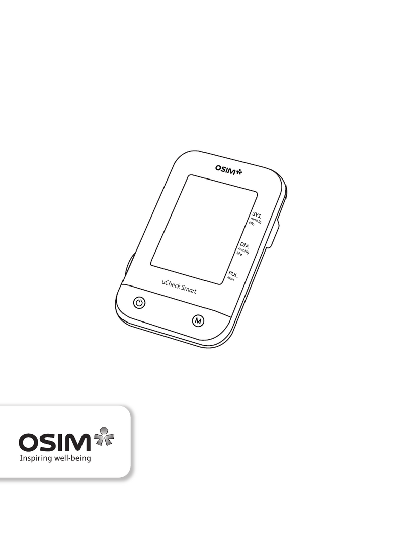 OSIM uCheck Smart User manual