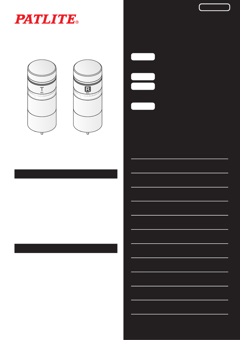Patlite WIO-B1T User manual