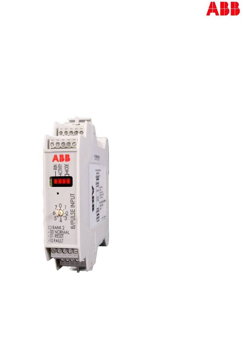 ABB FCB400 Series User manual
