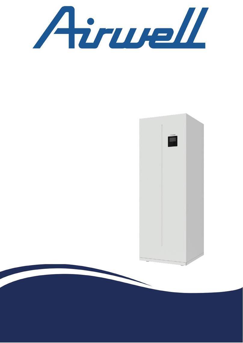Airwell WELLEA WT RCW30 Technical manual