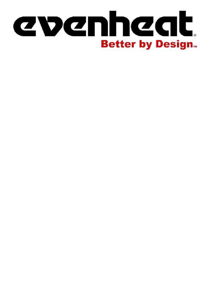 Evenheat Studio Pro 24 Installation, operation and maintenance manual Evenheat Studio Pro 24 Installation, operation and maintenance manual