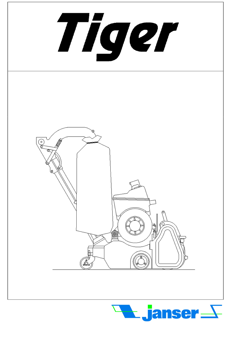 Janser Tiger User manual