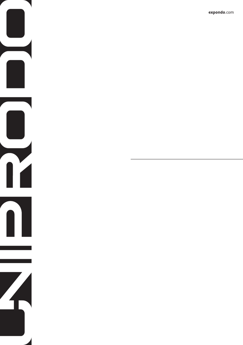 Expondo UNIPRODO User manual