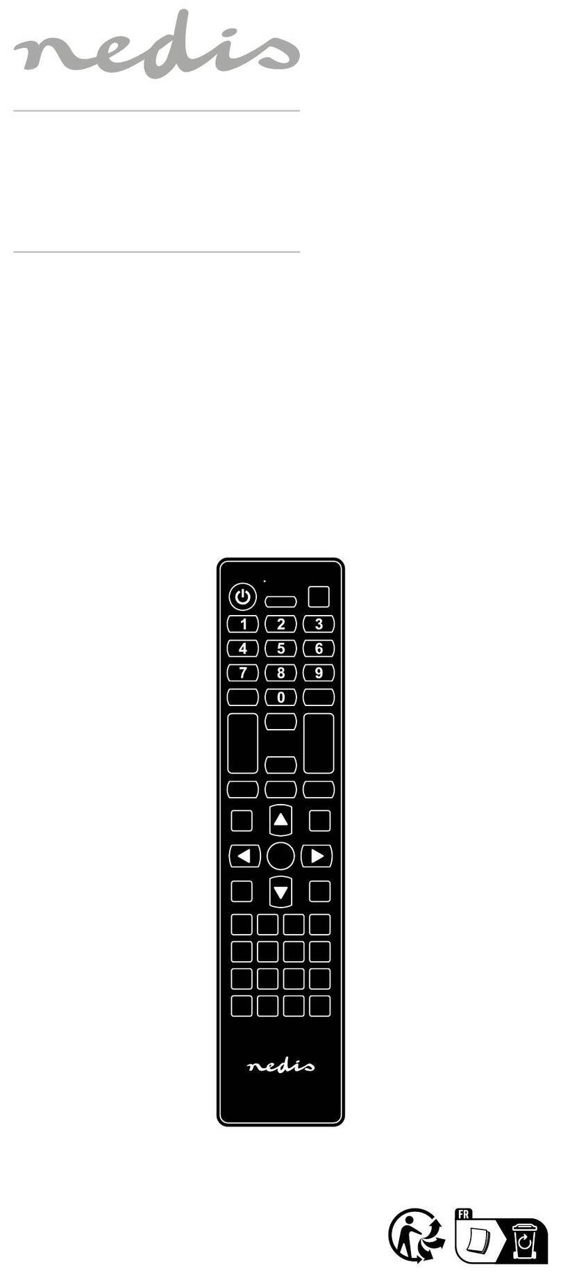 nedis TVRC45SABK manual