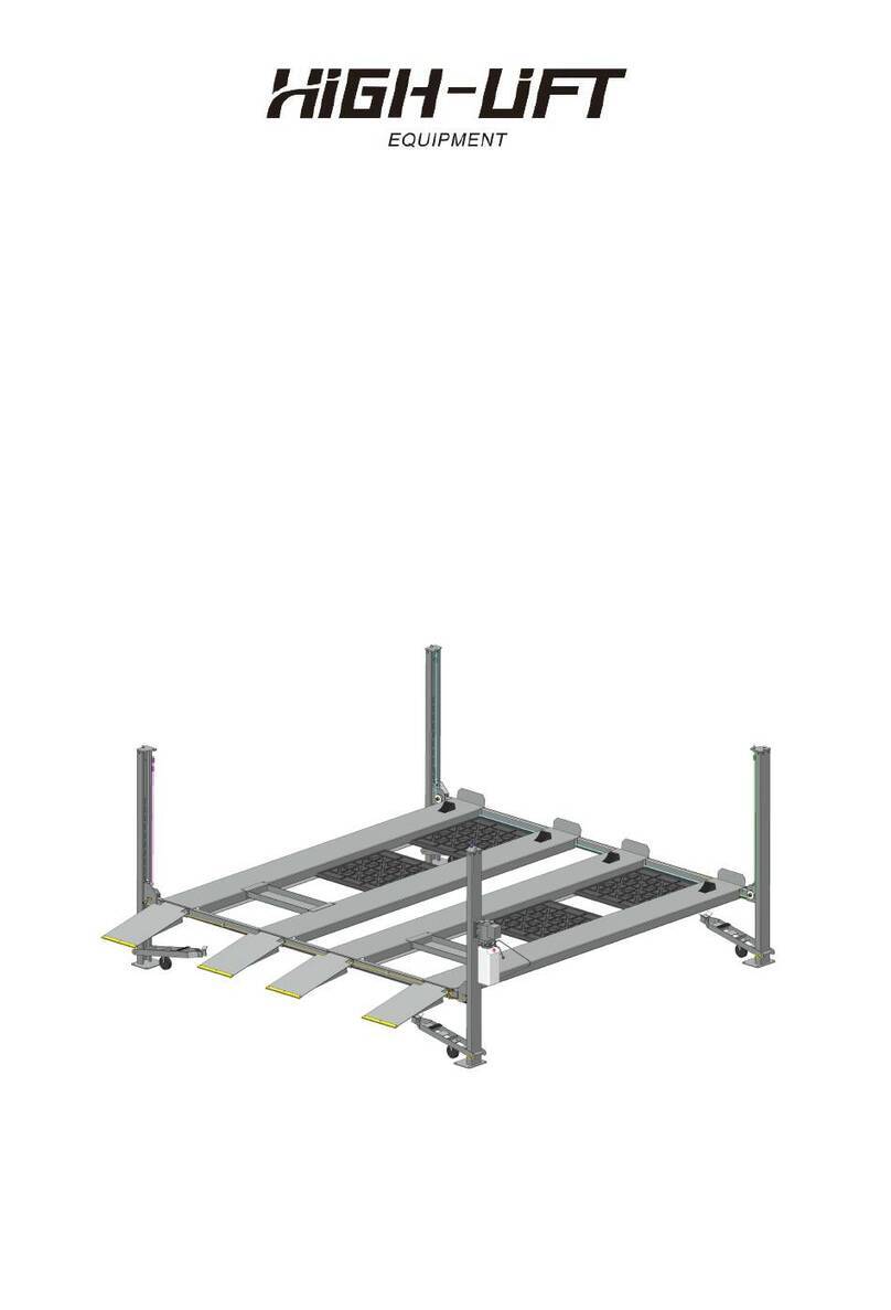 HiGH-LiFT YL-9FW Installation & operation manual