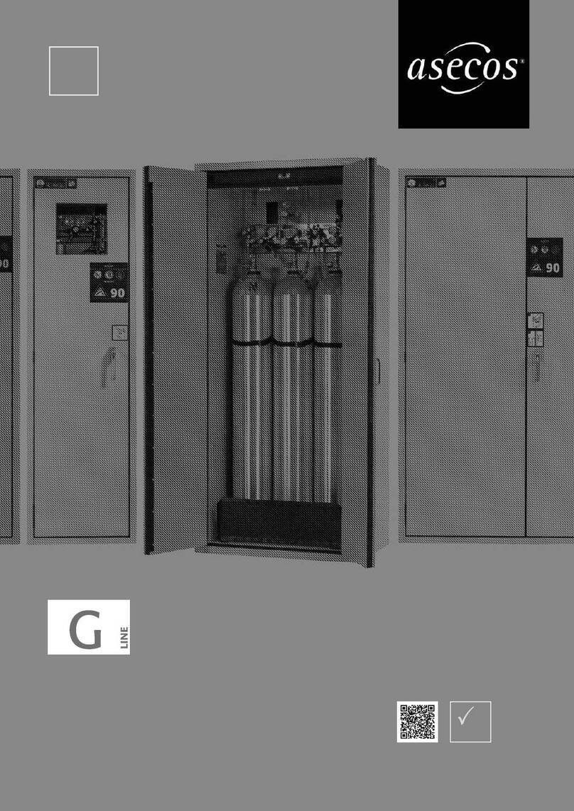 asecos G-CLASSIC-30 user manual