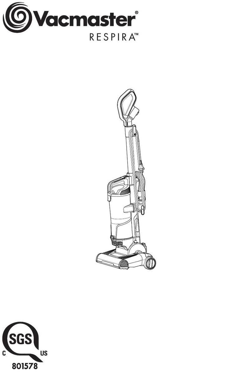Vacmaster RESPIRA UC0501 Use & care guide
