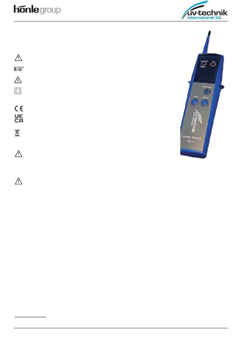 honle uv-technik LT 1 instruction manual