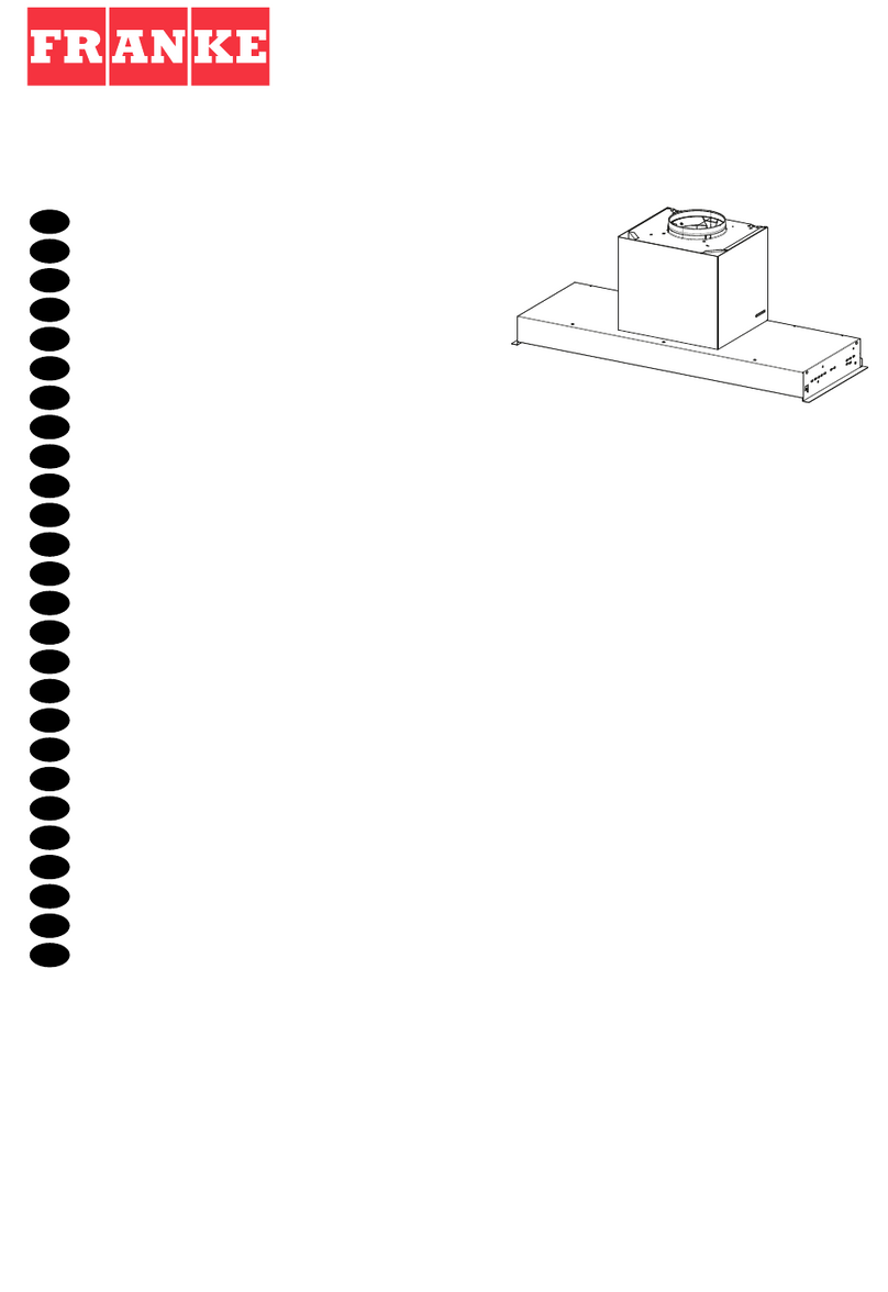 Franke FST DRIP-FREE 60 X/2 KL User manual