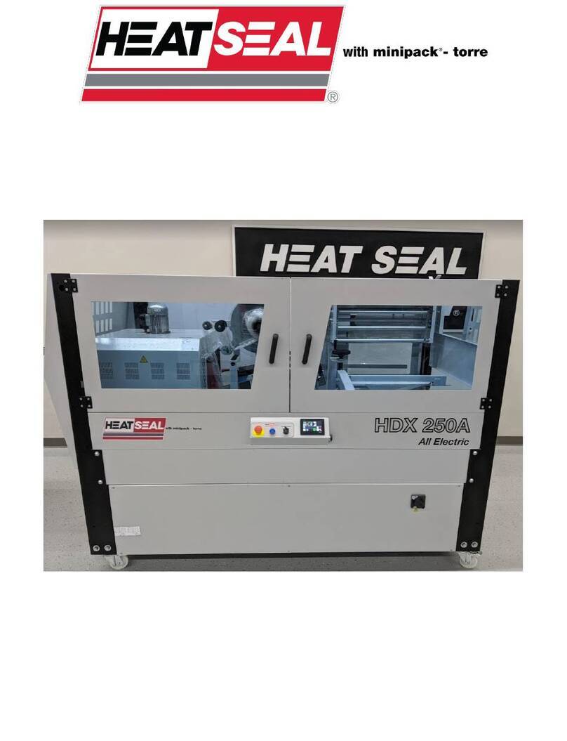 Heat Seal HDX-250 operating manual